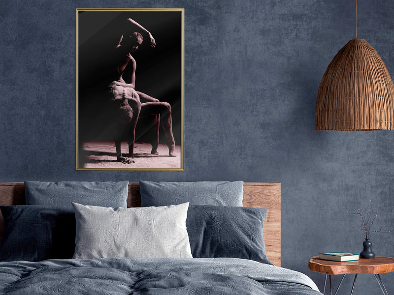 Poster - Contemporary Dance  - goud