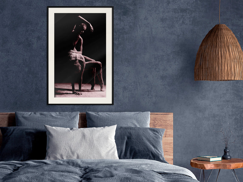 Poster - Contemporary Dance  - zwart passepartout