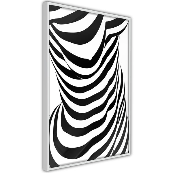 Poster - Bodypainting   - wit
