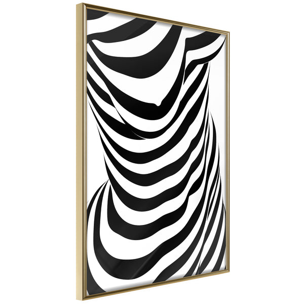 Poster - Bodypainting   - goud