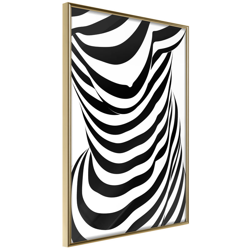 Poster - Bodypainting   - goud