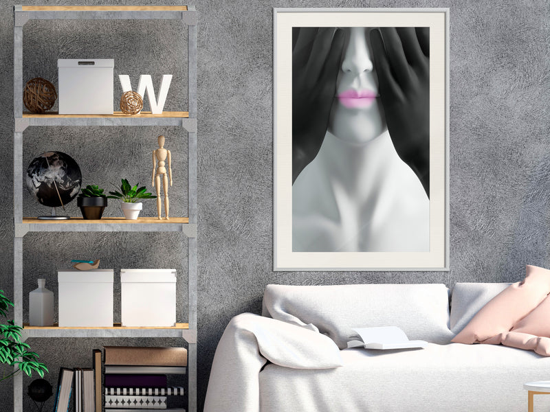Poster - Guess Who  - wit passepartout