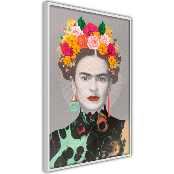 Poster - Charismatic Frida  - wit