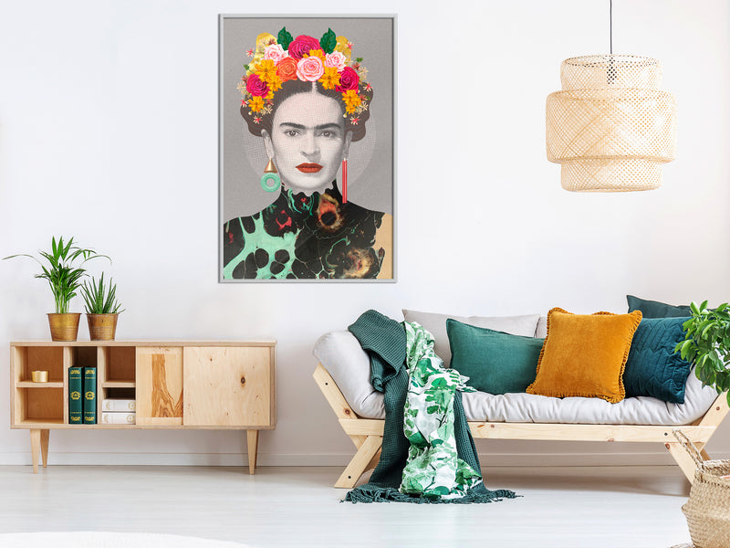 Poster - Charismatic Frida  - wit