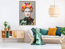 Poster - Charismatic Frida  - goud