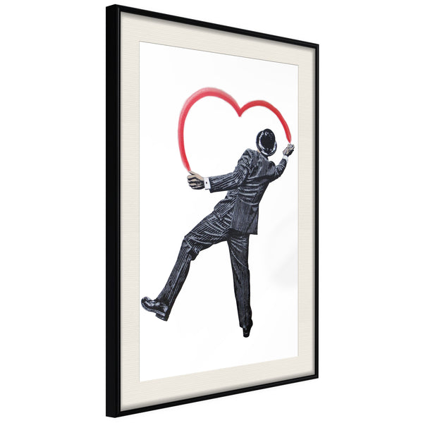 Poster - Vandal Heart  - zwart passepartout