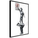 Poster - Banksy: Graffiti Is a Crime  - zwart
