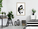 Poster - Banksy: Toxic Mary  - goud passepartout