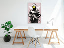 Poster - Banksy: Flying Copper  - wit