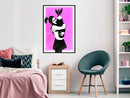 Poster - Banksy: Bomb Hugger  - zwart