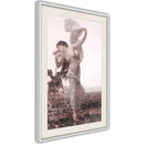 Poster - Dancing in the Field  - wit passepartout