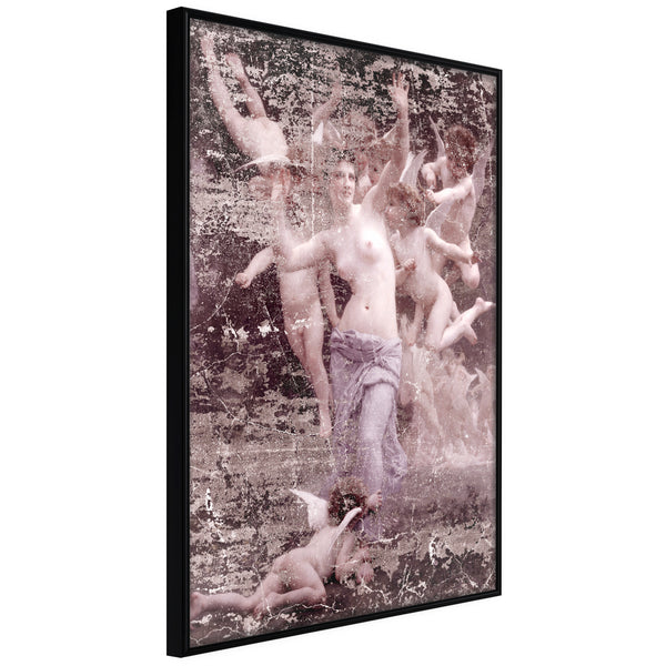 Poster - Angels in Love  - zwart