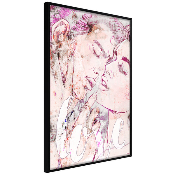 Poster - Colourful Fascination  - zwart