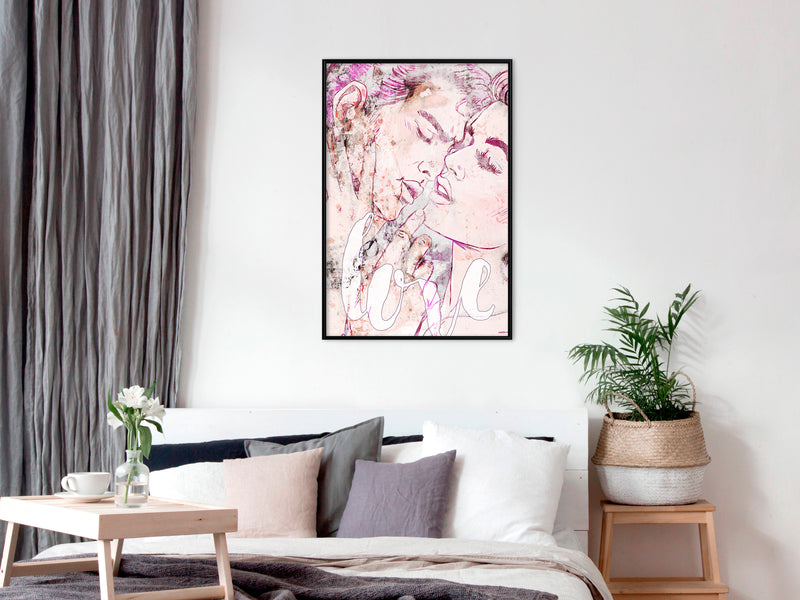 Poster - Colourful Fascination  - zwart