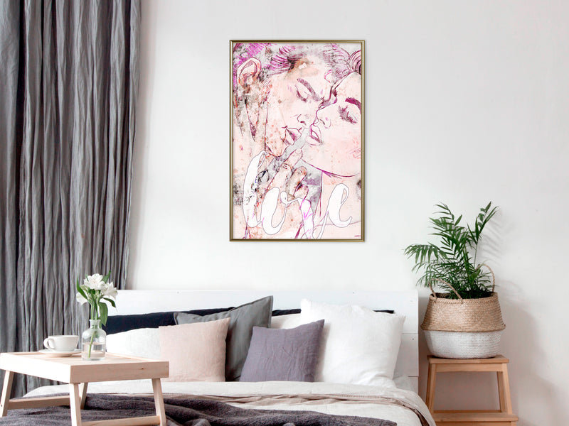 Poster - Colourful Fascination  - goud