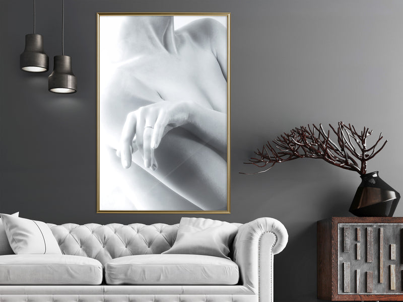 Poster - Natural Sensuality  - goud