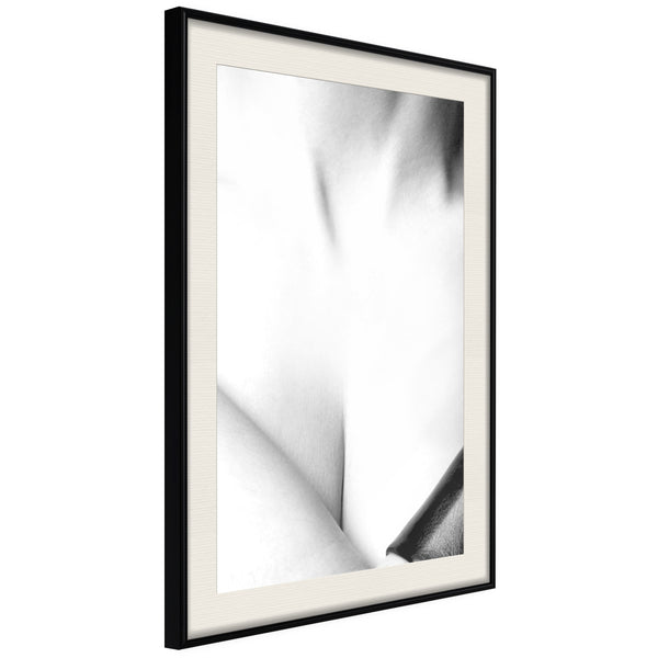 Poster - Charm  - zwart passepartout