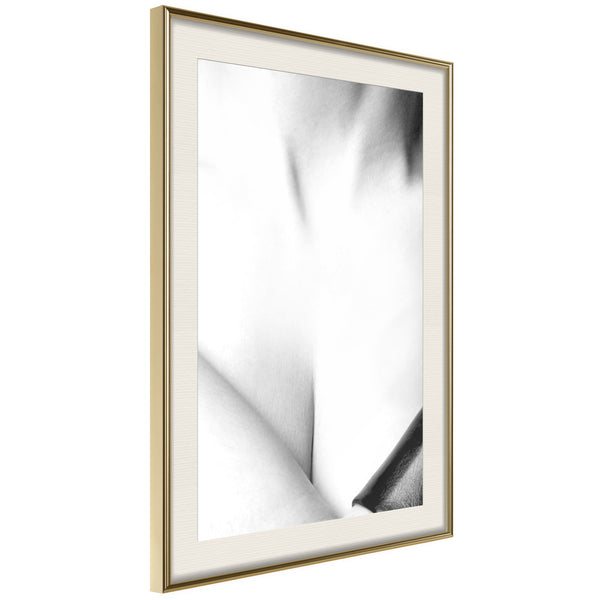 Poster - Charm  - goud passepartout