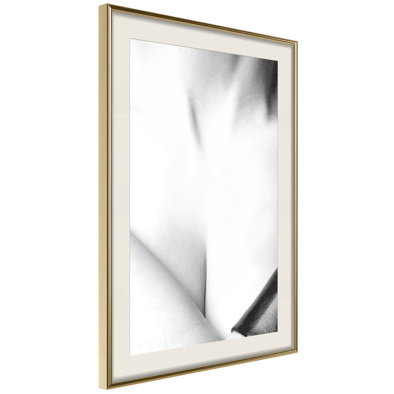 Poster - Charm  - goud passepartout