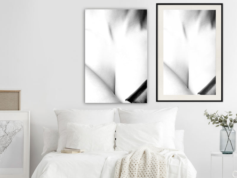 Poster - Charm  - zwart passepartout