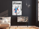 Poster - Superhero  - zwart