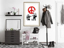 Poster - Banksy: CND Soldiers I  - goud passepartout
