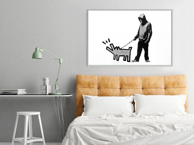 Poster - Banksy: Choose Your Weapon  - wit