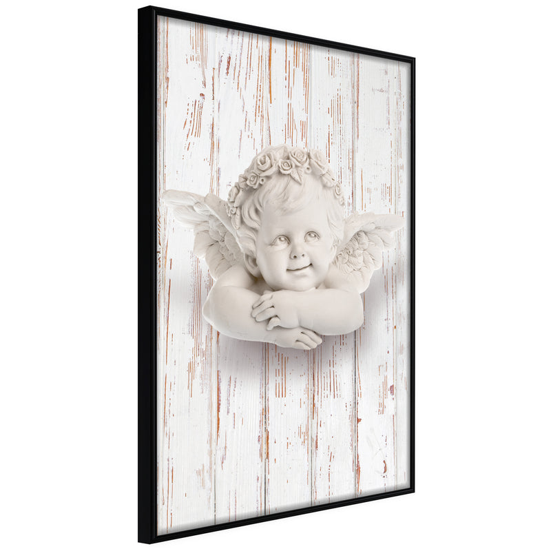 Poster - Happy Thought  - zwart