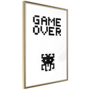 Poster - Game Over  - goud