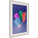 Poster - Let's Play!  - wit passepartout