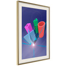 Poster - Let's Play!  - goud passepartout