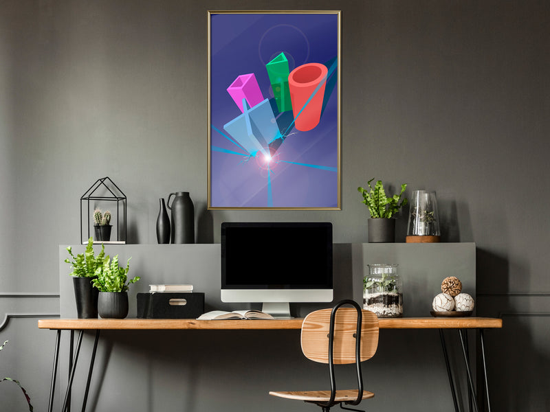 Poster - Let's Play!  - goud