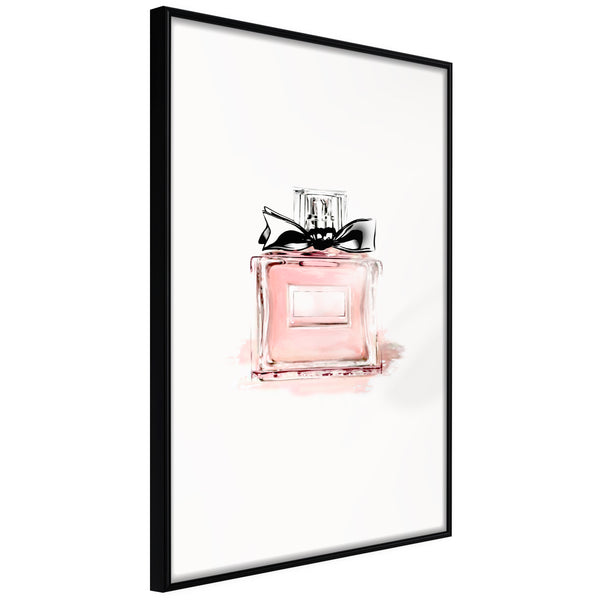 Poster - Pink Scent  - zwart