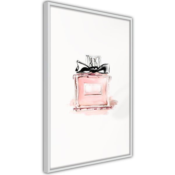 Poster - Pink Scent  - wit