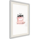 Poster - Pink Scent  - wit passepartout