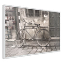 Poster - Old Bicycle  - wit