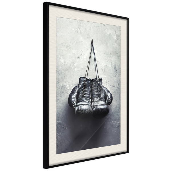 Poster - Retirement  - zwart passepartout