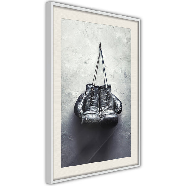 Poster - Retirement  - wit passepartout