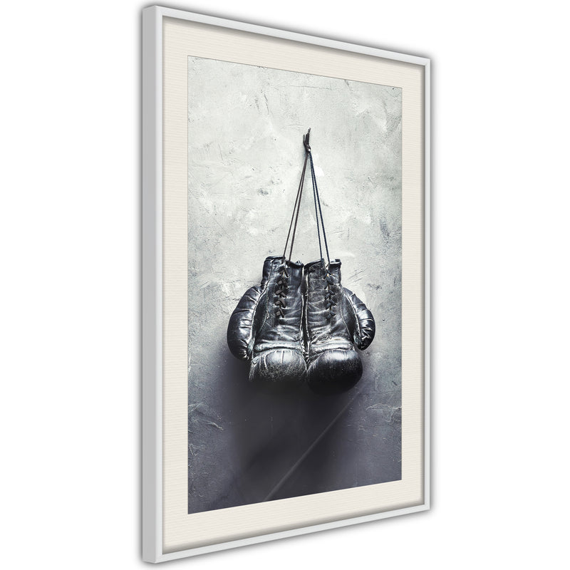 Poster - Retirement  - wit passepartout