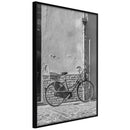Poster - Bicycle with Black Tires  - zwart