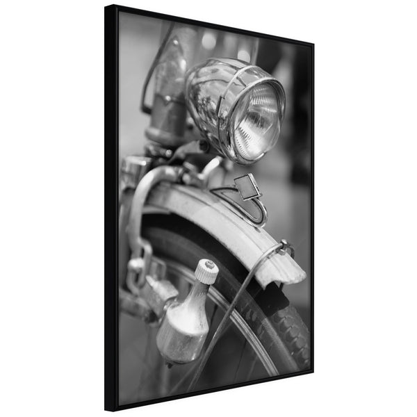 Poster - Lamp and Dynamo  - zwart