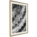 Poster - Sprocket Wheel  - goud passepartout