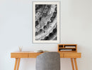 Poster - Sprocket Wheel  - wit passepartout
