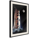 Poster - Cosmodrome  - zwart passepartout