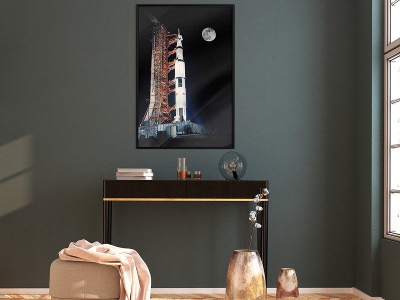Poster - Cosmodrome  - zwart