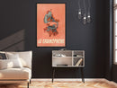 Poster - Retro Music  - zwart