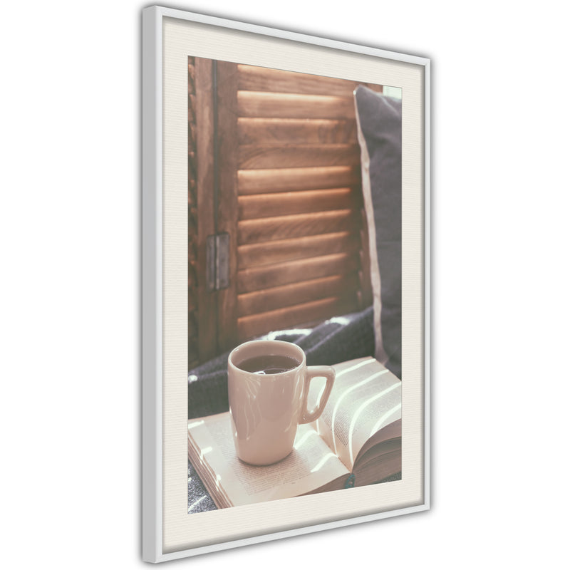 Poster - Sunday Morning  - wit passepartout