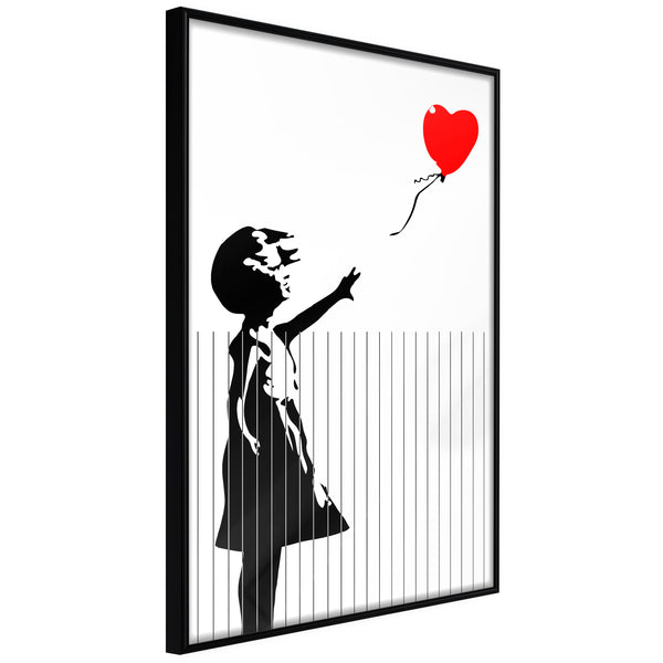 Poster - Banksy: Love is in the Bin  - zwart