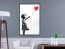 Poster - Banksy: Love is in the Bin  - zwart