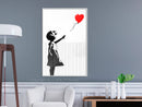 Poster - Banksy: Love is in the Bin  - wit
